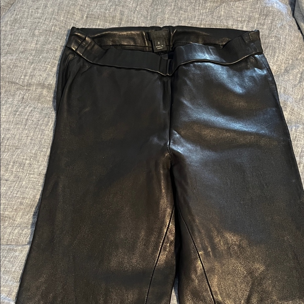 Black Leather Pants